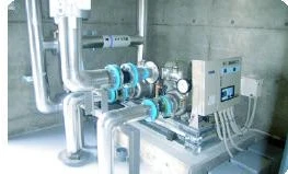 給排水設備工事の設備・施工写真 1